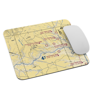 Black Butte North Airport (BB0) VFR Sectional Mouse Pad