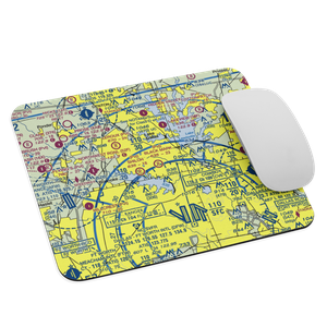Black Mark Strip (5TX4) VFR Sectional Mouse Pad