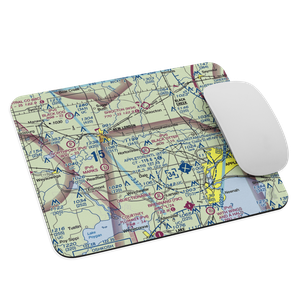Black Otter Airport (9WI1) VFR Sectional Mouse Pad