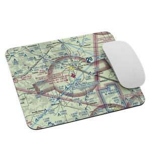 Black River Falls Area Airport (BCK) VFR Sectional Mouse Pad