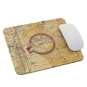 Black Rock Airport (ZUN) VFR Sectional Mouse Pad