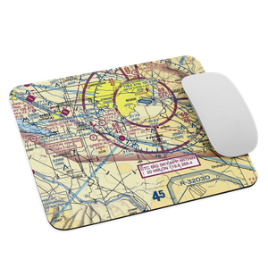 Black'S Airfield (41ID) VFR Sectional Mouse Pad
