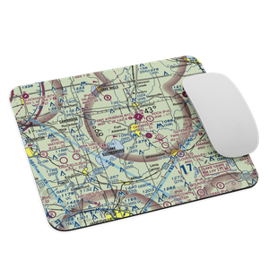 Blackhawk Island Airport (1WI9) VFR Sectional Mouse Pad