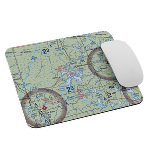 Blair Lake Airport (2WI5) VFR Sectional Mouse Pad
