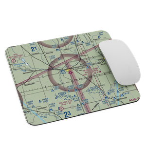 Blosser Municipal Airport (CNK) VFR Sectional Mouse Pad