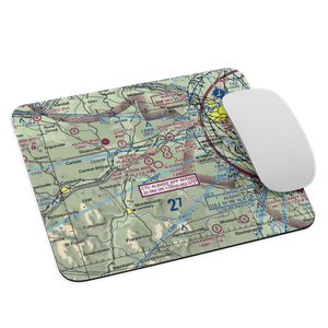 Blue Heron Airport (N25) VFR Sectional Mouse Pad