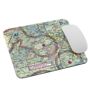 Blue Ridge Airport (MTV) VFR Sectional Mouse Pad