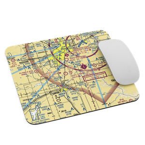 Blue Sky Airfield (2TX0) VFR Sectional Mouse Pad