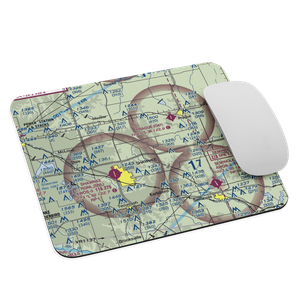 Bluebird Airpark (OK22) VFR Sectional Mouse Pad