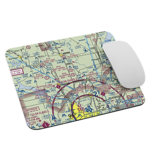 Bluestem Airport (OK58) VFR Sectional Mouse Pad