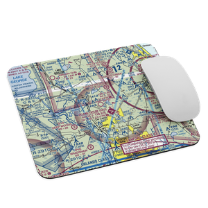 Bob Lee Flight Strip (1J6) VFR Sectional Mouse Pad