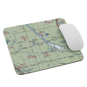 Boll Brothers Airstrip (NA03) VFR Sectional Mouse Pad