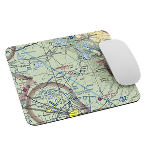 Bonanza Hills Airport (34CN) VFR Sectional Mouse Pad