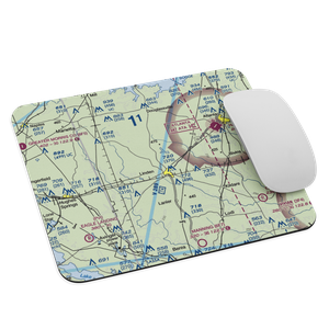 Boon/Lovelace Airport (5TX8) VFR Sectional Mouse Pad