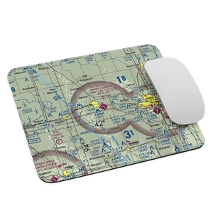 Boone Municipal Airport (BNW) VFR Sectional Mouse Pad