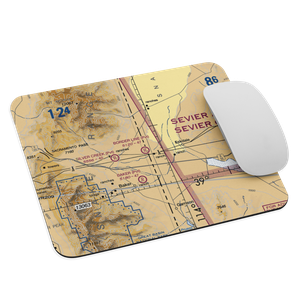 Border Line Farm Airport (07NV) VFR Sectional Mouse Pad