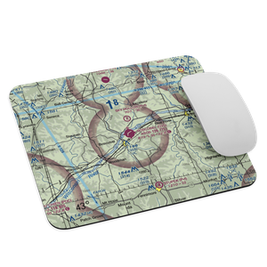 Boscobel Airport (OVS) VFR Sectional Mouse Pad