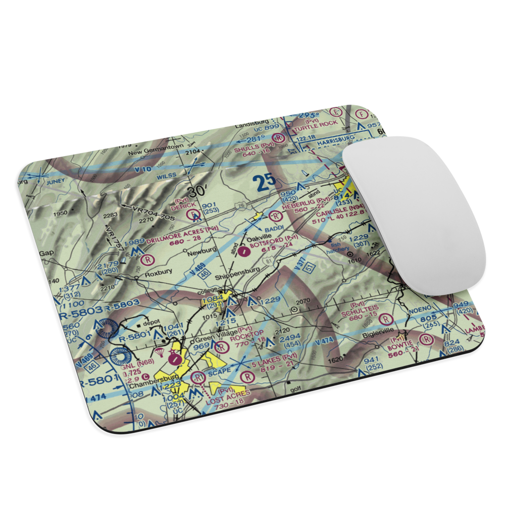 Botsford Aerodrome (6PA5) VFR Sectional Mouse Pad 