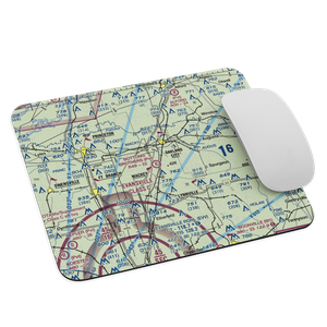 Bottoms Brothers Airport (1IN5) VFR Sectional Mouse Pad