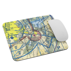 Boulder City Municipal Airport (BVU) VFR Sectional Mouse Pad