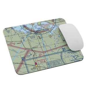 Bouret Ranch Airport (NA06) VFR Sectional Mouse Pad