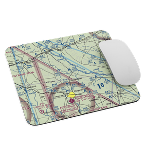 Bowens Mill Christian Center Airport (74GA) VFR Sectional Mouse Pad