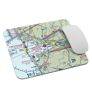 Bowerman Airport (HQM) VFR Sectional Mouse Pad