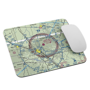 Bowie Municipal Airport (0F2) VFR Sectional Mouse Pad