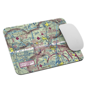 Bowman Airport (4OA8) VFR Sectional Mouse Pad