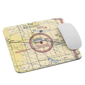 Bowman Regional Airport (BWW) VFR Sectional Mouse Pad