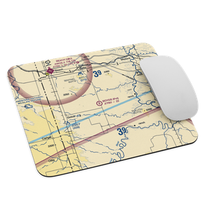 Boyd's Turf Airport (0NA9) VFR Sectional Mouse Pad