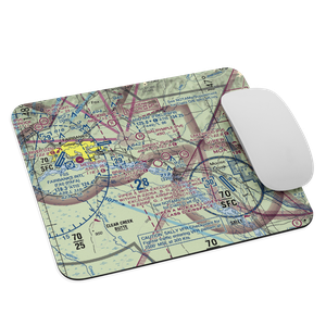 Bradley Sky-Ranch Airport (95Z) VFR Sectional Mouse Pad