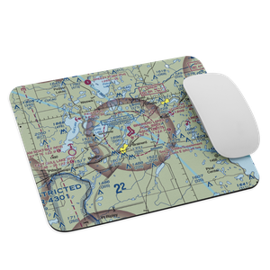 Brainerd Lakes Regional Airport (BRD) VFR Sectional Mouse Pad