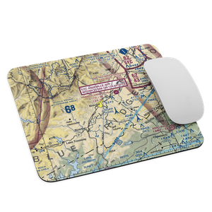 Brevard Airport (NC16) VFR Sectional Mouse Pad