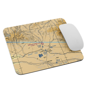 Bridger Creek Airport (WY34) VFR Sectional Mouse Pad