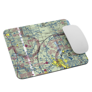 Bristol Airstrip (2OA1) VFR Sectional Mouse Pad