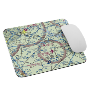 Broad River Air Park (3GE3) VFR Sectional Mouse Pad