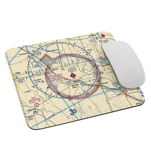 Broken Bow Municipal Airport (BBW) VFR Sectional Mouse Pad
