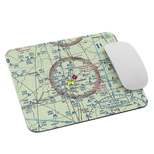 Brookhaven-Lincoln County Airport (1R7) VFR Sectional Mouse Pad