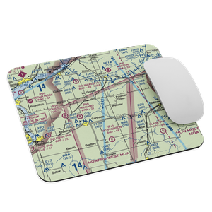 Brooks Ranch Airport (IL46) VFR Sectional Mouse Pad