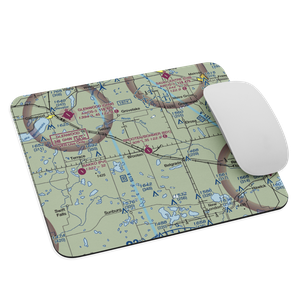 Brooten Municipal Airport (6D1) VFR Sectional Mouse Pad