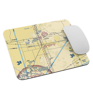 Brosius Field (9NE8) VFR Sectional Mouse Pad