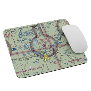Brownwood Regional Airport (BWD) VFR Sectional Mouse Pad
