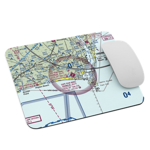 Brunswick County Airport (SUT) VFR Sectional Mouse Pad