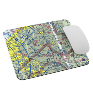 Bucks Airport (40OH) VFR Sectional Mouse Pad