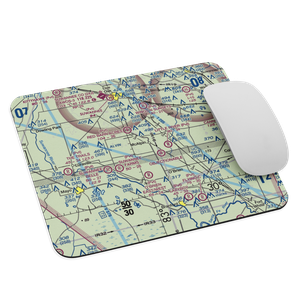 Buddys Ag Service Airport (9FD9) VFR Sectional Mouse Pad