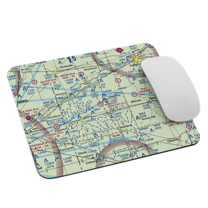 Buehler Airport (54OH) VFR Sectional Mouse Pad