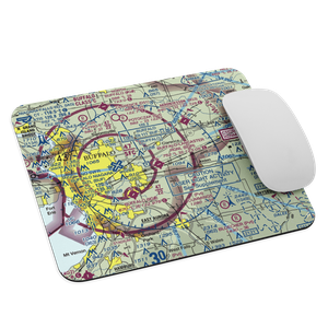 Buffalo Lancaster Regional Airport (BQR) VFR Sectional Mouse Pad