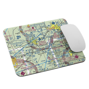 Burk Personal Use Airport (34II) VFR Sectional Mouse Pad