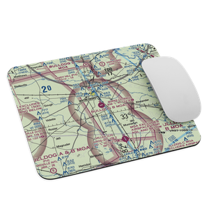 Burke County Airport (BXG) VFR Sectional Mouse Pad